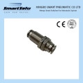 Pm Series Brass Bulkhead Union Straight Through Plate Pneumatic Connector